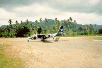 Airstrip in Levuka, Fiji