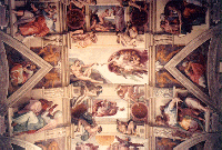 Sistene Chapel ceiling, Rome