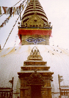 Swayambhunath temple, Kathmandu, Nepal