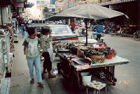 Food vendor, Surat Thani, Thailand